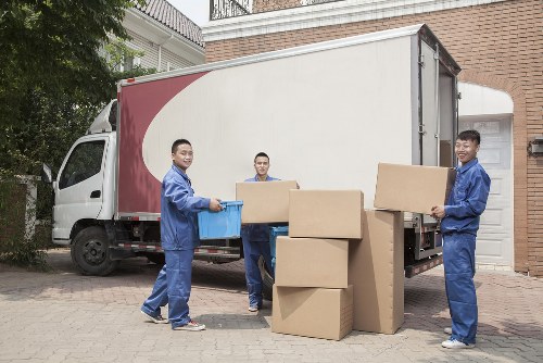 Man with van service helping with a local move in Lea Bridge