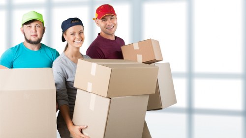 Careful loading of furniture during a house move in Lea Bridge