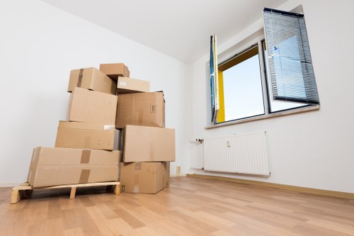Moving van service operating under UK legal terms