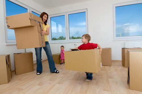Small business and office removals support near Lea Bridge