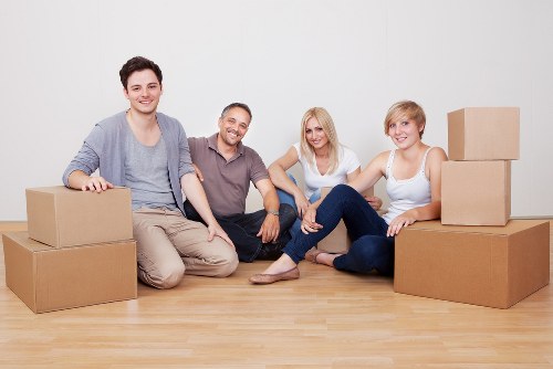 Commercial moving service handling office items in Lea Bridge